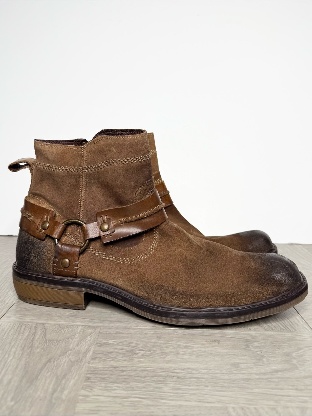 Roan Roost Brown Harness Men’s Boot 11.5